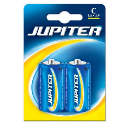 Pila Alcalina Jupiter C (LR14) | 1,5V  Blíster 2 Unidades