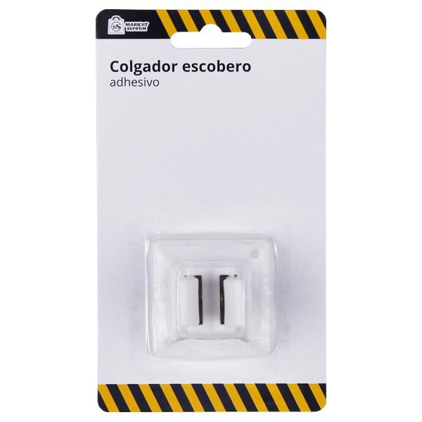 Colgador Adhesivo Escobero Market Suprem - 1ud