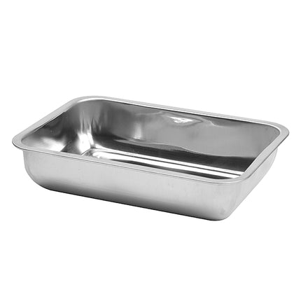 Bandeja de Acero Inoxidable Market Suprem - 31,5x21,5x7cm