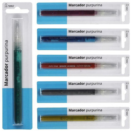 Marcador con Purpurina Market Suprem