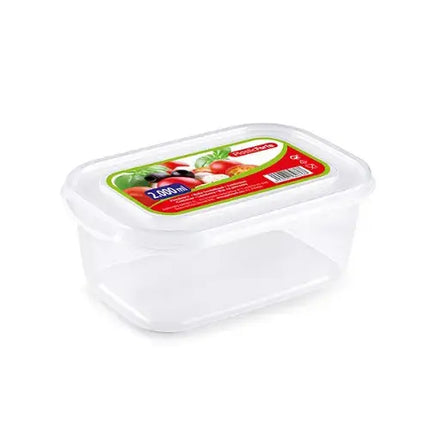 Fiambrera Rectangular Basic Plastic Forte – 2 Litros
