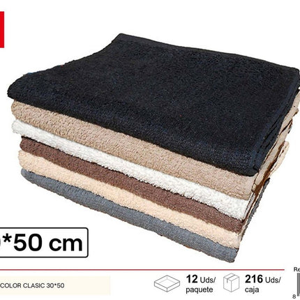 Toalla de Tocador Basic Color Classic (30x50 cm)