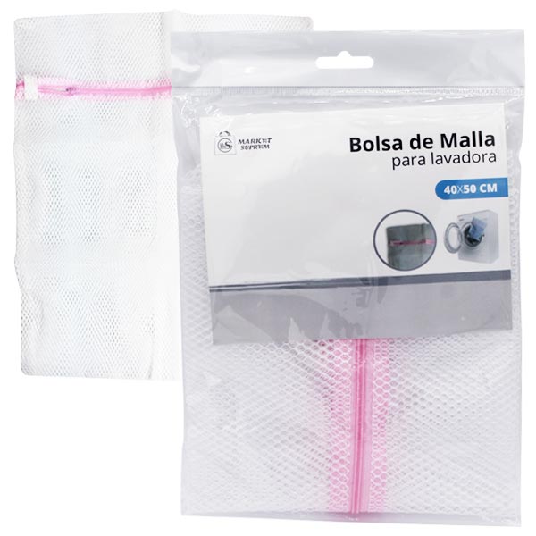 Bolsa de Malla para Lavadora Market Suprem - 40x50cm