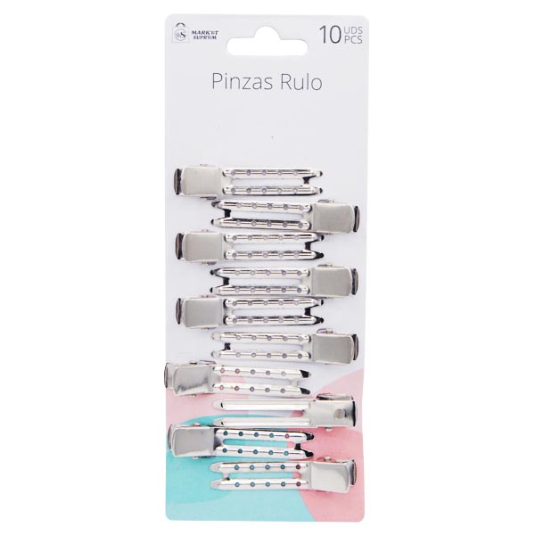 Pinzas para Rulos Market Suprem - 10uds (4.8cm)