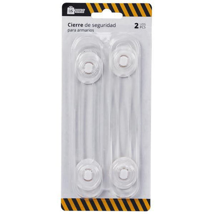 Cierre de Seguridad con Ventosa para Armarios Market Suprem - 2uds (17cm)