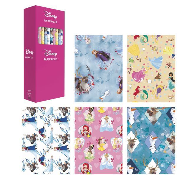 Papel de Regalo de Princesas Disney Jacob - 70x200cm