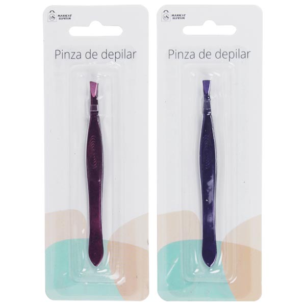 Pinza de Depilar Esmaltada Market SUprem - 9cm
