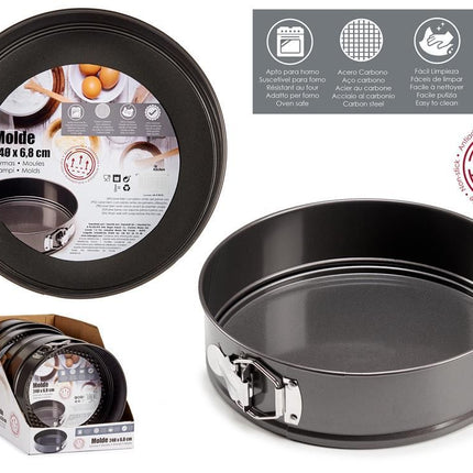 Molde redondo de Aluminio para Bizcochos Kinvara - 24x6.8cm