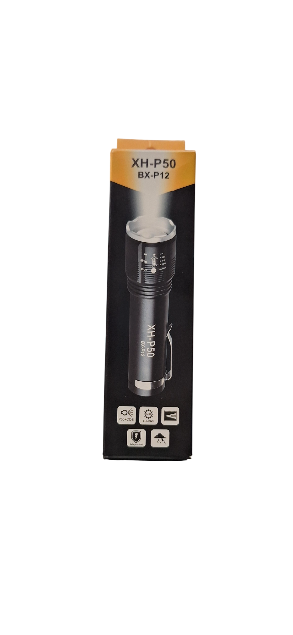 Linterna Led Recargable 500 Lumenes Distancia 500M USB
