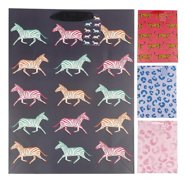 Bolsa de Regalo diseño Animales Market Suprem - 26x32x12.5cm