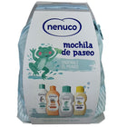 Mochila Carrinho Nenuco com Produtos de Higiene para Bebês