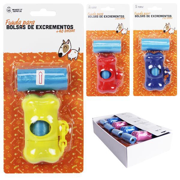 Funda para Bolsas de Excrementos con 40 Bolsas – Market Suprem