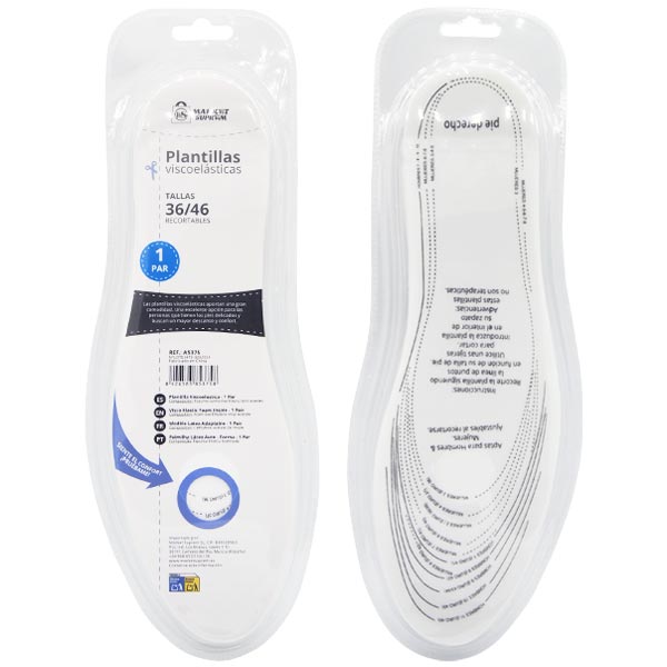 Plantillas Viscoelasticas Recortables Market Suprem - Tallas 36-46