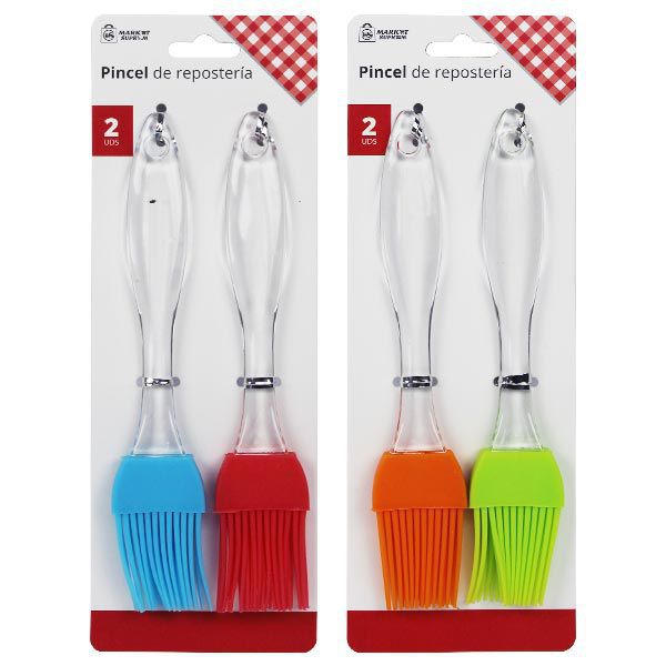 Set de Pinceles de Repostería de Silicona Market Suprem (2 uds)