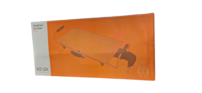 Plancha de Asar Antiadherente Kenex - 2000W