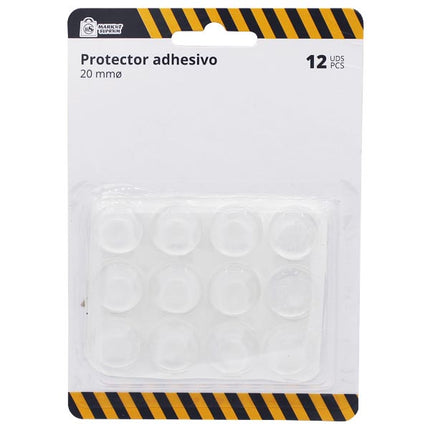 Protector Adhesivo Transparente Market Suprem - 12uds (20mm)