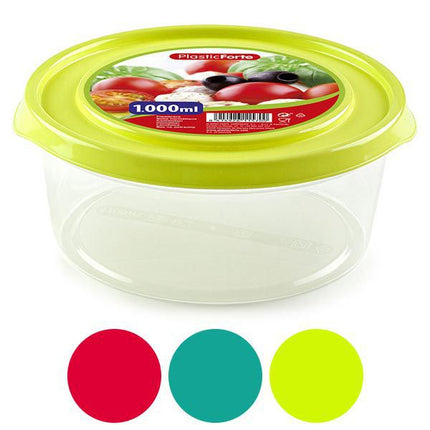 Fiambrera de Plástico PlasticForte – 1 L