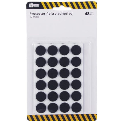Protector Adhesivo de Fieltro Market Suprem - 48uds (17mm)