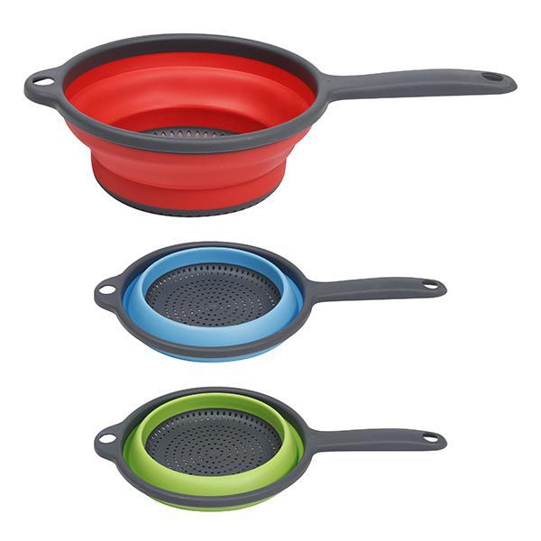 Colador de Silicona Plegable con Mango Market Suprem - 20cm