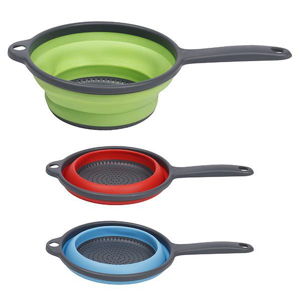 Colador de Silicona Plegable con Mango Market Suprem - 22cm