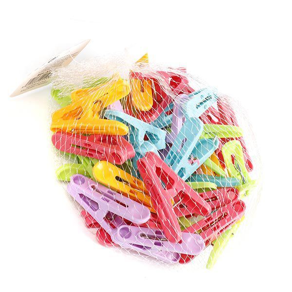 Pinzas de Plastico Mini para Tender Market Suprem - 36uds