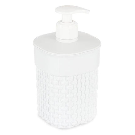 Dosificador de Jabón de Plástico para Baño Berilo - 580ml