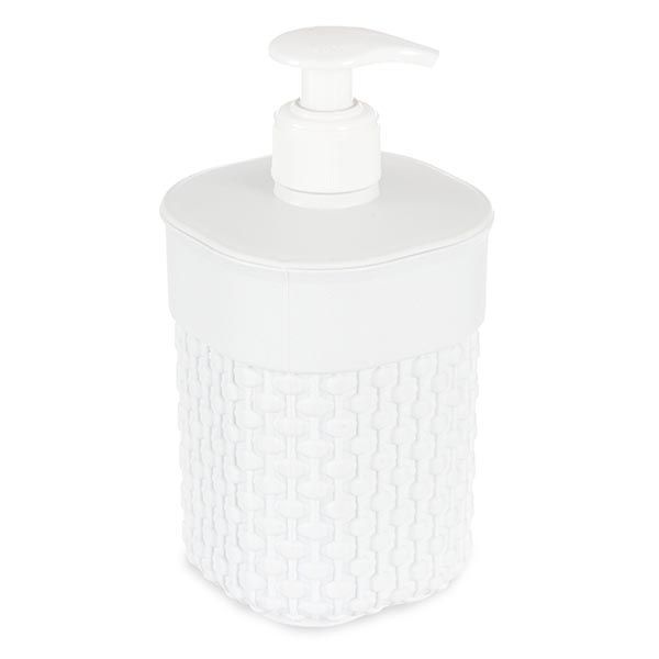 Dosificador de Jabón de Plástico para Baño Berilo - 580ml
