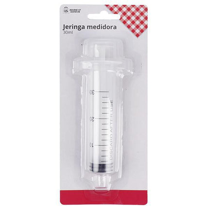 Jeringa Medidora Plástica de 30 ml – Precisión y Versatilidad