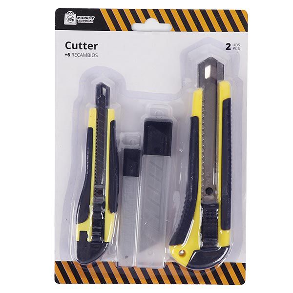 Set de Cutter + 6 Recambios Market Suprem - 2uds