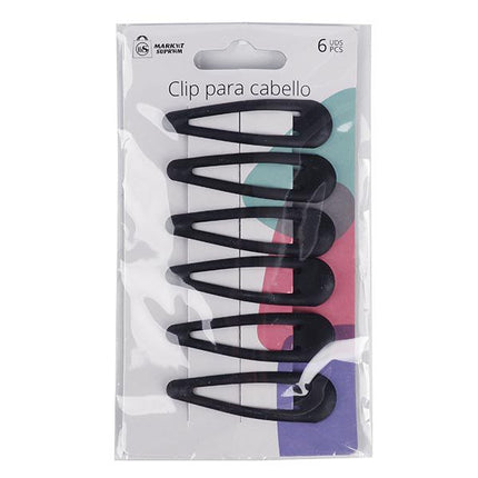 Clips de Cabello Market Suprem - 6uds