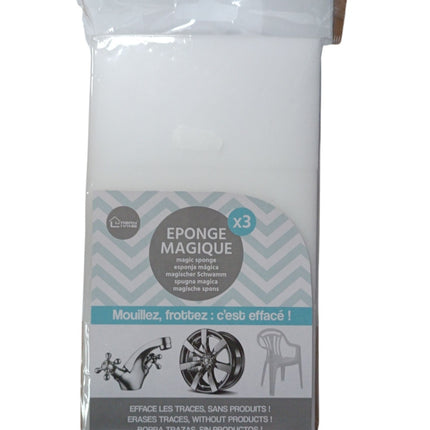 Esponjas Mágicas de Limpieza Urban Living – Pack 3uds