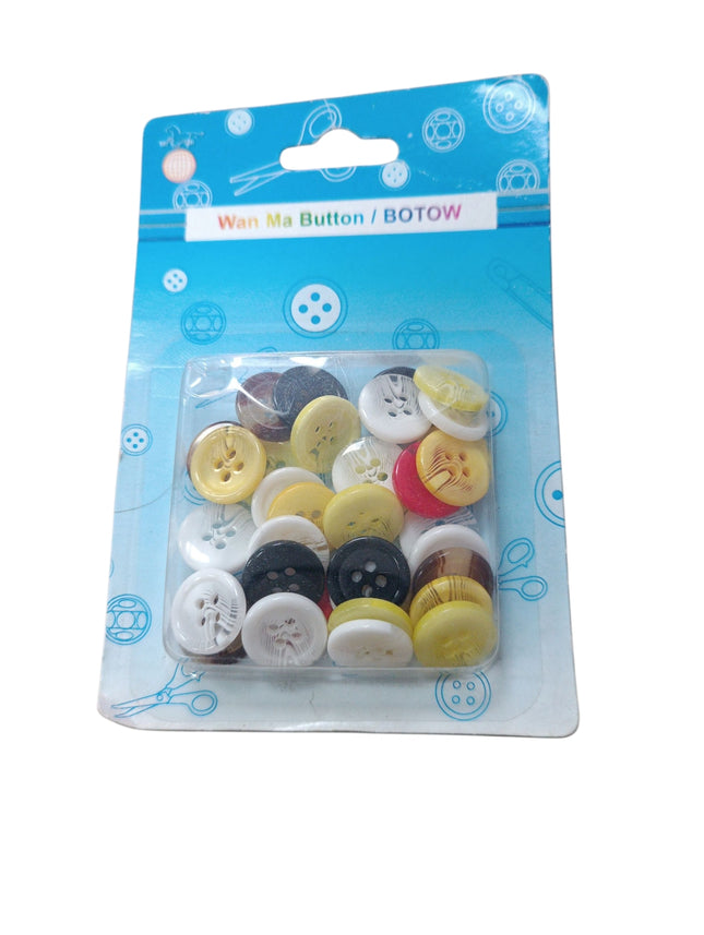 Botones de Camisa Colores Surtidos Xushi