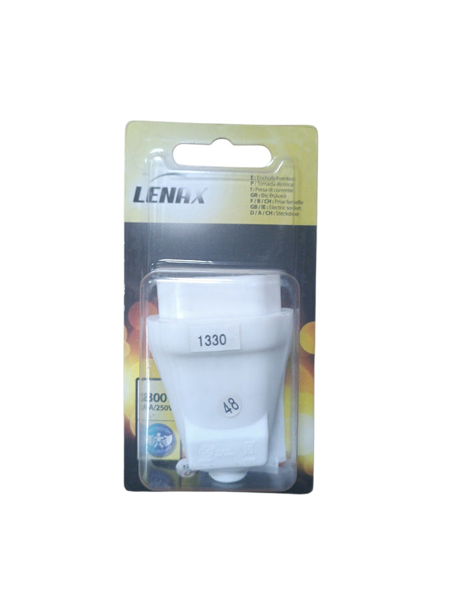 Base de Enchufe Hembra LENAX – 16A / 250V