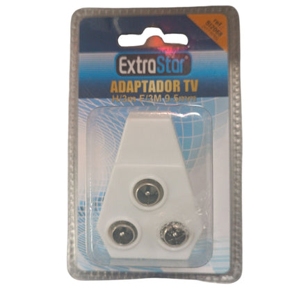 Adaptador TV H/3M F/3M 9.5mm ExtraStar