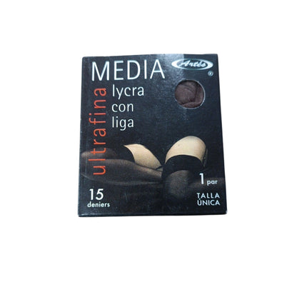 Media de Licra Ultrafina con Liga - Artés