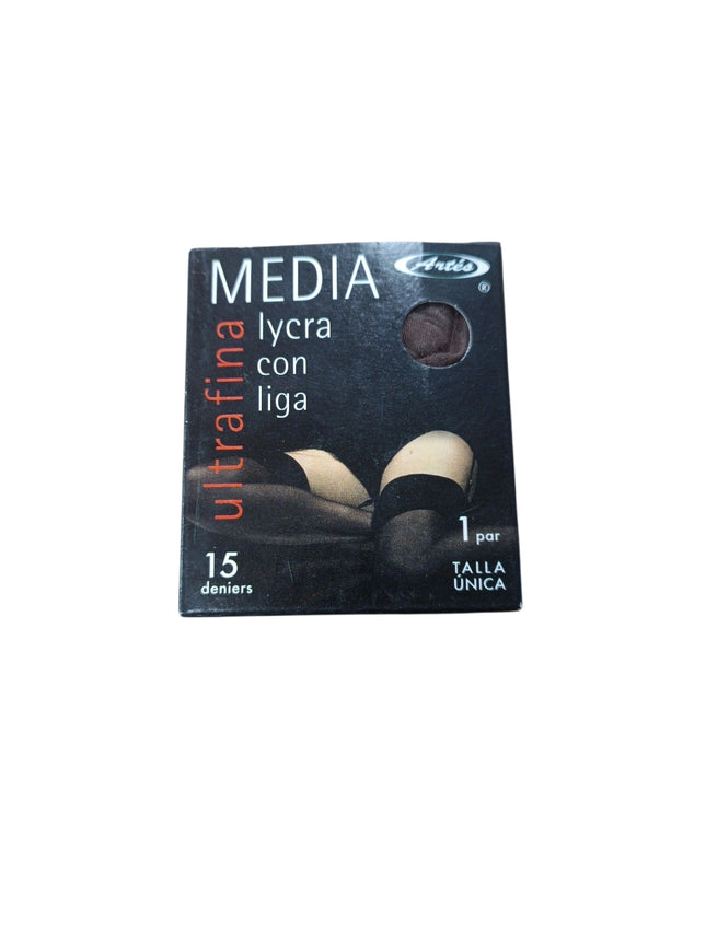 Media de Licra Ultrafina con Liga - Artés