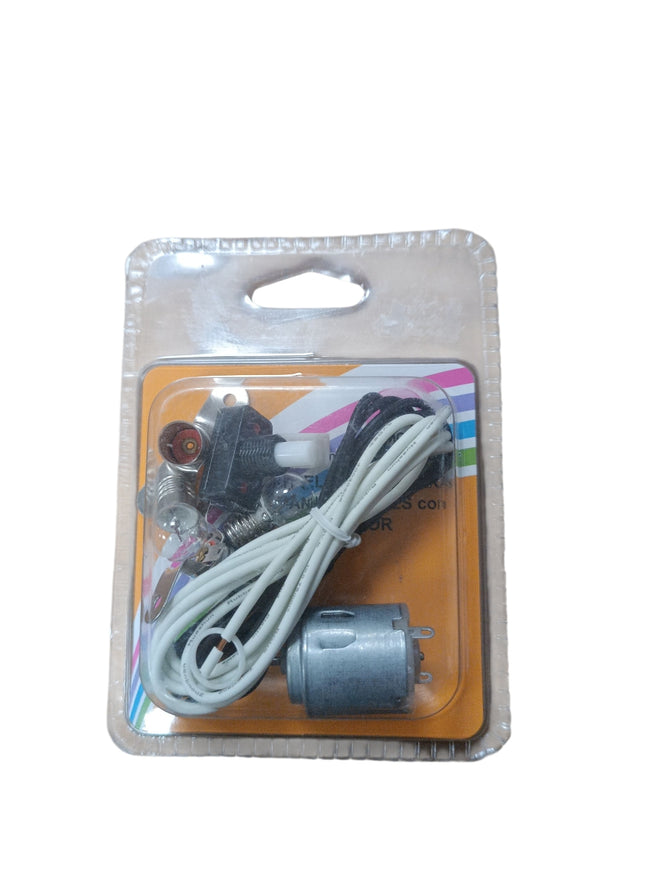 Kit Electrico para Manualidades con Motor - Moncasa