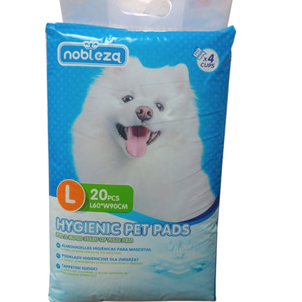 Almohadillas Higiénicas para Mascotas Nobleza - Talla L (20 uds)