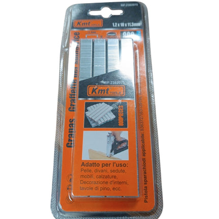 Grapas KMT 1.2 x 10 x 11.3mm - 800uds