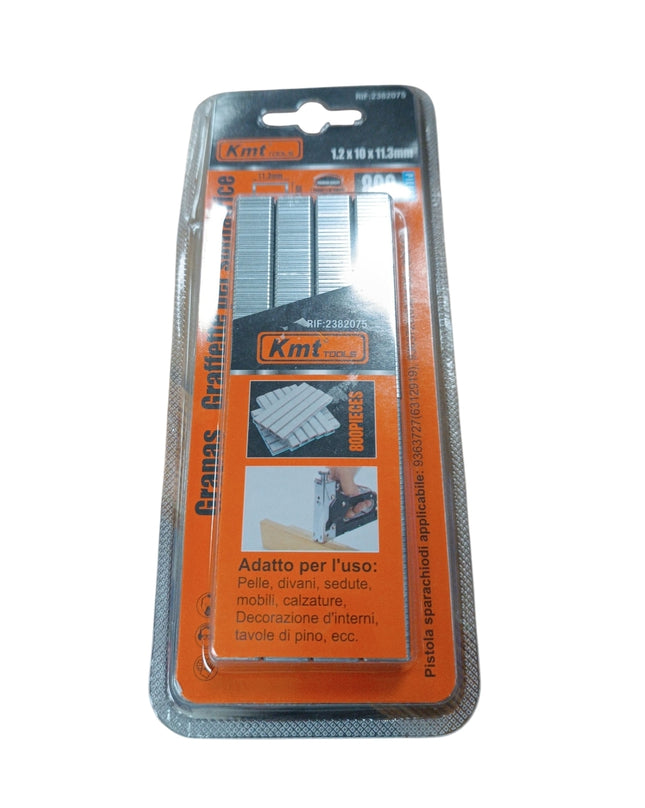 Grapas KMT 1.2 x 10 x 11.3mm - 800uds