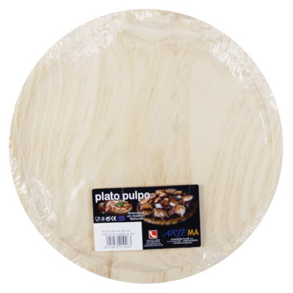 Plato de Madera para Pulpo Artema - 26cm