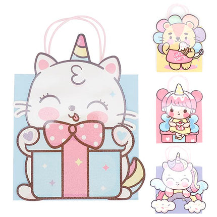 Bolsa de Regalo con Personajes Divertidos Market Suprem - 23x18x10cm