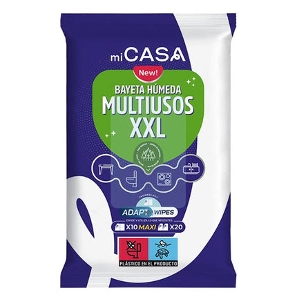 Bayetas Humedas Multiusos Brevia - 10uds