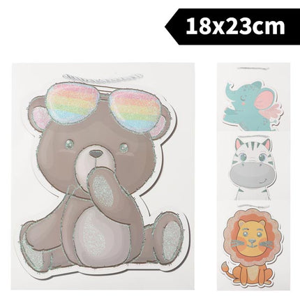 Bolsas de Regalo con Animales Market Suprem - 23x18x10cm