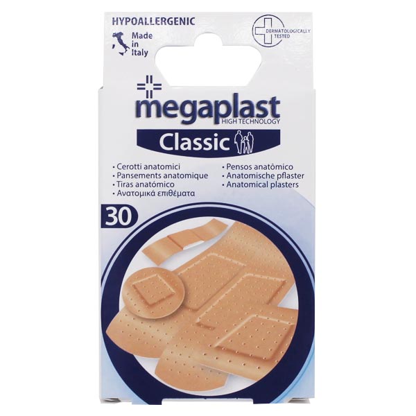 Tiritas Megaplast de Tamaños Surtidos - 30uds