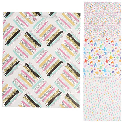 Bolsa de Regalo Market Suprem Diseños Surtidos - 23x18x10cm