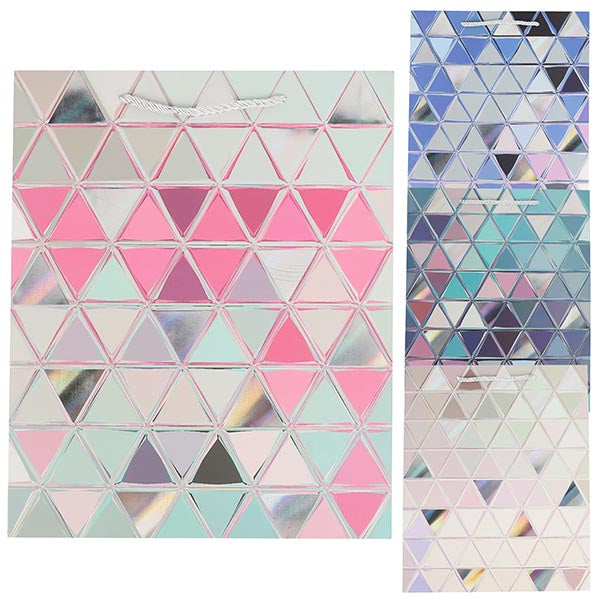 Bolsa de Regalo con Prismas Brillantes Market Suprem - 23x18x10cm