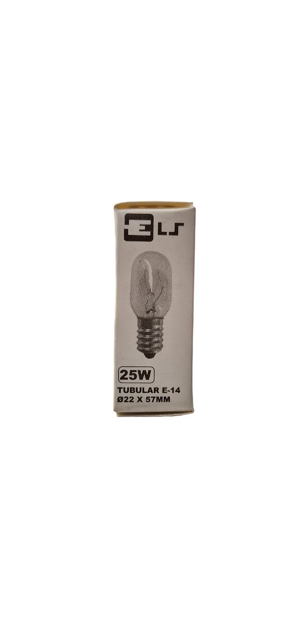 Bombilla Tubular E-14 22X57MM 25W ELS