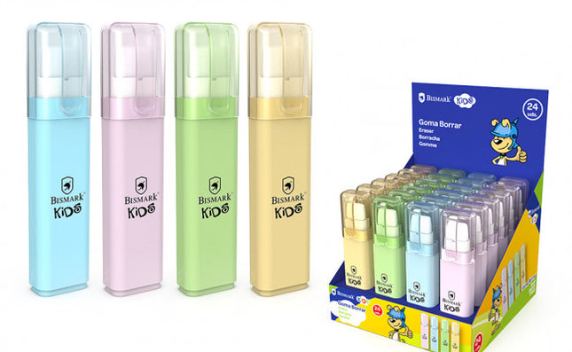 Goma de Borrar Retráctil Bismark Kids – Colores Pastel