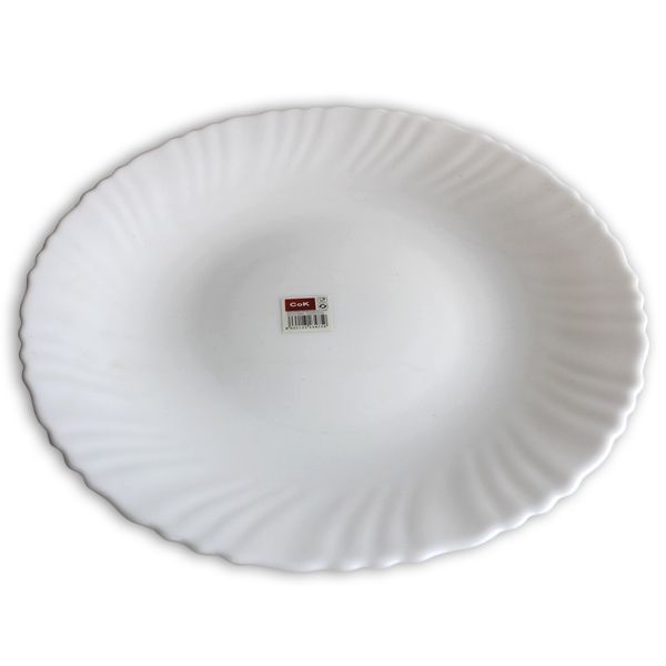 Plato Llano de Cerámica Cok - 24cm